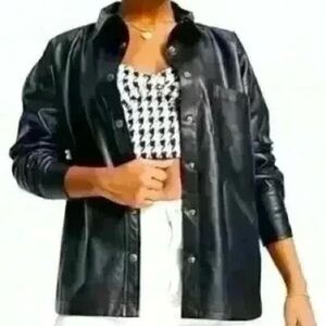 COTTON ON BLACK faux leather jacket